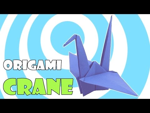 How to Make a Paper Crane -  Origami