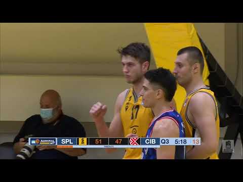 AdmiralBet ABA League 2021/22 highlights, Round 6: Split - Cibona (31.10.2021)