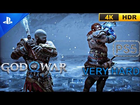 God Of War Ragnarok Very Hard - Gameplay Walkthrough (PS5 60FPS 4K HDR) No Commentary