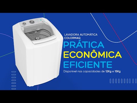 Video thumbnail of Máquina de Lavar Automática LCA 12kg Colormaq