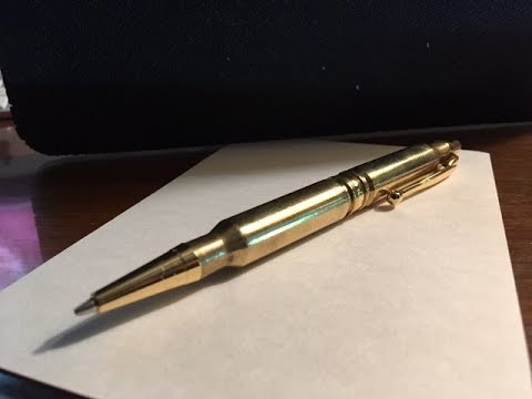 How To Make A Bullet PENCIL - .308 Cal.
