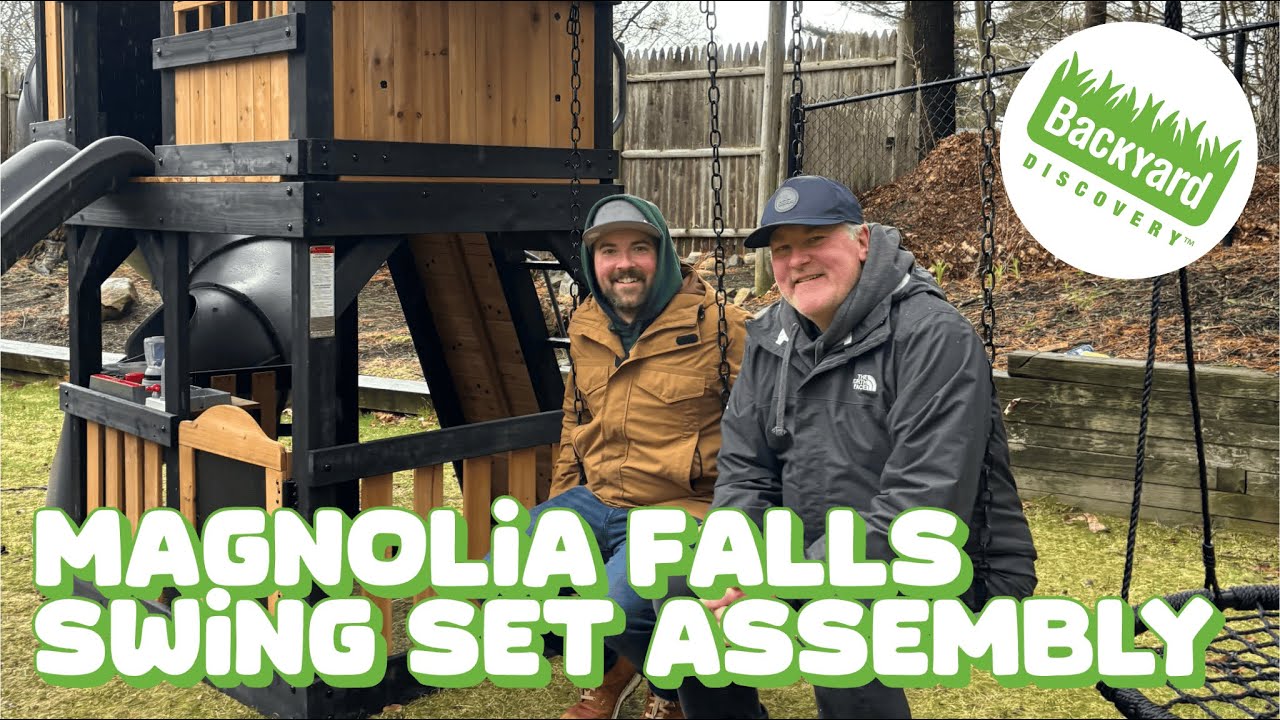 Backyard Discovery Magnolia Falls Swing Set from Costco Assembly: 12+ Hours!