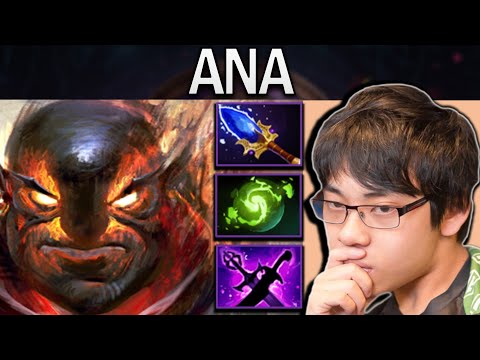 Ember Spirit Dota 2 Gameplay Ana with Refresher - Aghanims