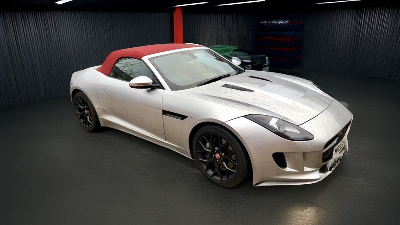 Jaguar F type 2 0T Effet des valves fermées