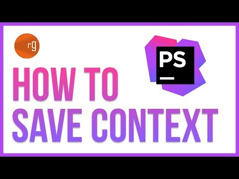 2min Quick Tip - How to save context PhpStorm Tutorial