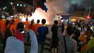 2o19年4月1o日大甲媽祖32週年前往新港奉天宮遶境進香駐進奉天宮沿途盛況。(6)