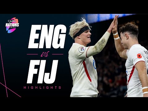 HIGHLIGHTS | England v Fiji | The winning run continues!