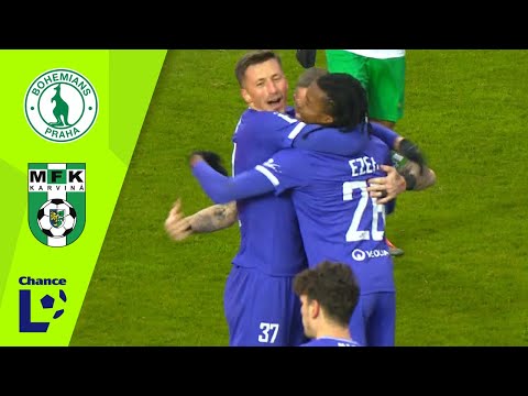 Chance Liga Highlights: Bohemians Praha 1905 : MFK Karviná 0:3 (19. kolo)
