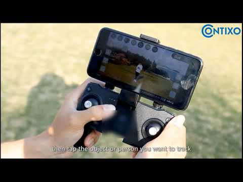 contixo f24 brushless foldable quadcopter drone
