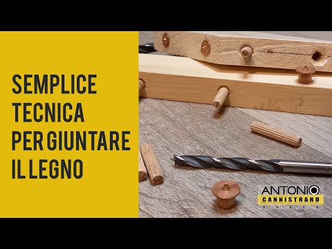 il modo più facile ed economico per fare giunzioni ed incastri