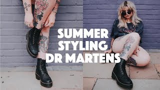 How to Style Dr Martens  Summer Edition