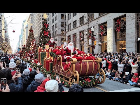 NYC CHRISTMAS PARADE 2025 | Most Magical Holiday Celebration in New York City | Full Parade 4K