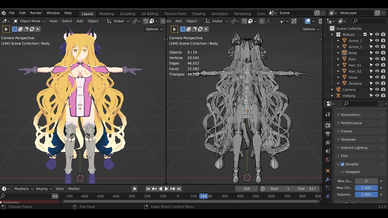 MuKuro Date a live 3D Model