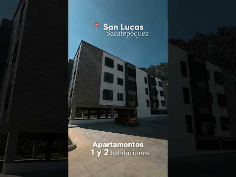 Apartamentos de 1 y 2 habitaciones en San Lucas Sacatepéquez en venta 📲 4670 2791 #guatemala
