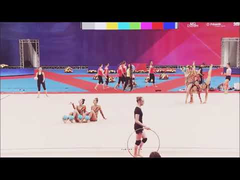 Estados Unidos conjunto de 5 bolas 2019 training/ USA OF rhythmic gymnastics 5 balls 2019