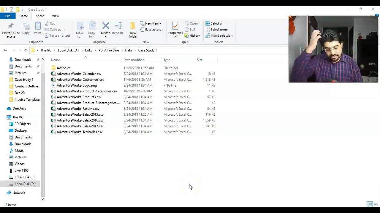 Understanding Case Study 1 and Role Play in Power-BI