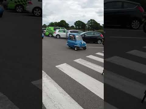 Thumbnail for Peel P50 - 2019 National Microcar Rally. This example was the car JC drove on Top Gear (s10, E3) by Microcar