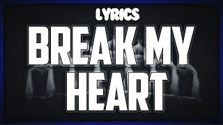 Allie X - Break My Heart LYRICS (Caught In The Middle Demo)