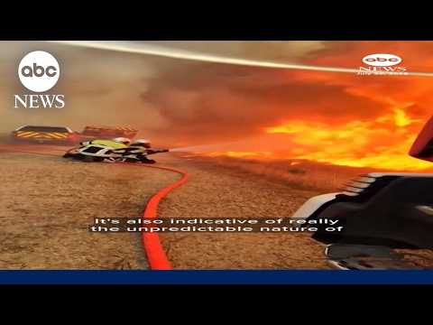 On the ground as wildfires ravage France and Spain
