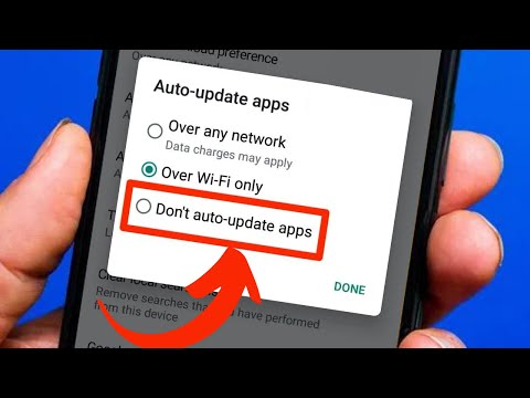 How to Turn OFF Auto Update Apps in PlayStore /  Disable / Stop Auto Update Play Store /android apps