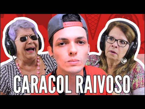 IDOSOS REAGEM A CARACOL RAIVOSO - O DIA QUE ASSISTI FILME DE TERROR