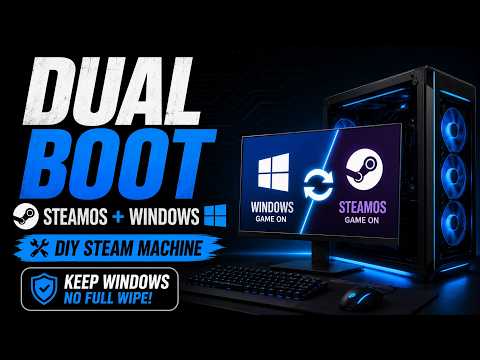 DIY Steam Machine Dual Boot video