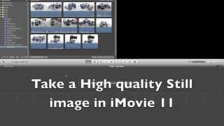 Export a freeze frame from imovie 11 Tutorial