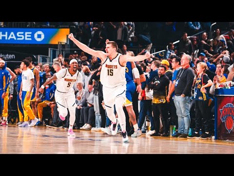 Absolute Cinema: Nikola Jokić's Game Winning Shot vs. Warriors 🎥