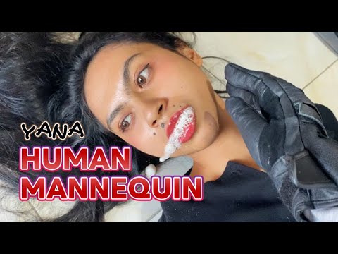 Human Mannequin Yana Time Stop Freeze - a short Movie by KT Team