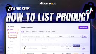 How to List Product on TikTok Shop and Go Viral (Full Tutorial 2025)