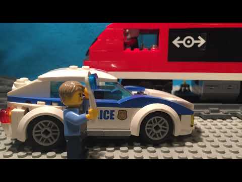 LEGO train robbery fail