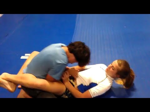 In wrestling, the boy wrestled with the girl in such a way that the girl fell in love with the boy 👭