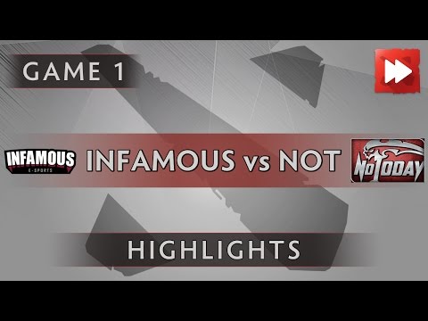 Infamous -_^ vs Not Today !! [Game 1] ProDotA Cup Series by Azubu.tv - Dota Highlights