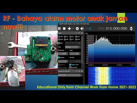 Cloning RF Hack Alarm Motor - Part#2 TUTORIAL