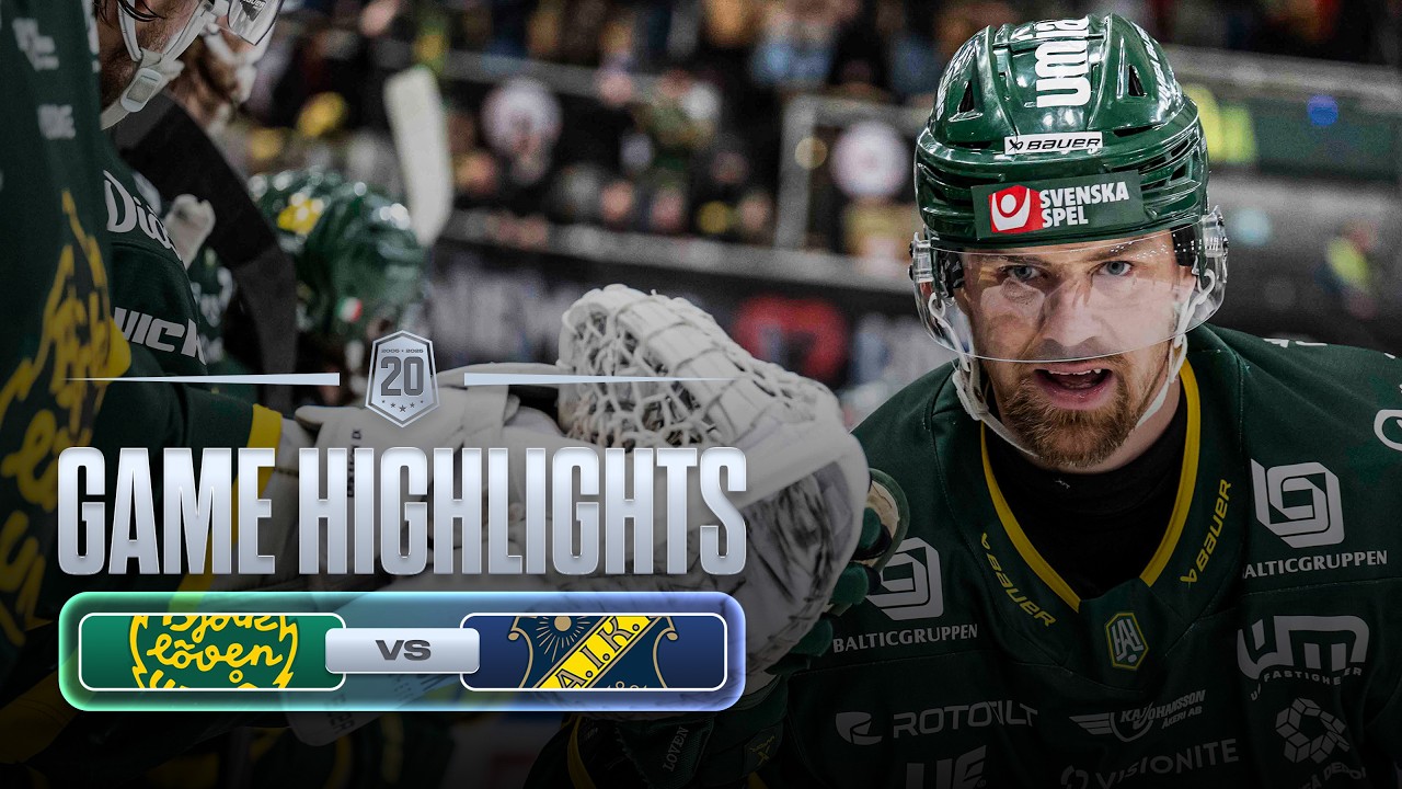 Björklöven vs. AIK | Highlights 16/2