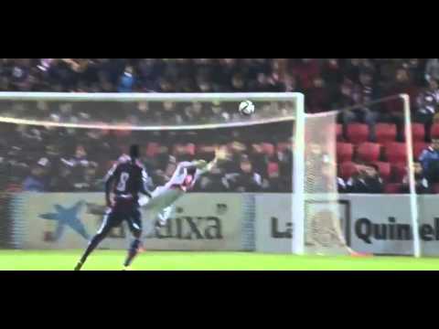 Ivan Rakitić Fantastic Free Kick Goal - Huesca vs Barcelona 0-2 ( Copa Del Rey ) 2014 HD