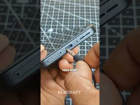 type-C to 3.5mm jack converter #diy #shorts #reels #electronic