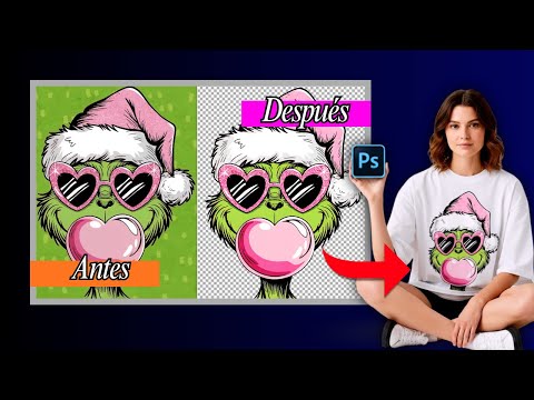 Quitar fondo logo Photoshop