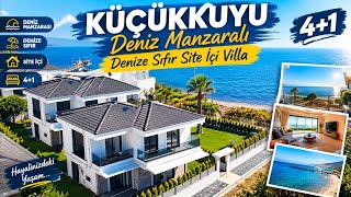 Küçükkuyu’da Deniz Manzaralı 4+1 Villa! 🌊 Özel Bahçeli, Butik Site İçinde