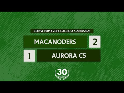 [ HIGHLIGHTS ] • Coppa Primavera Calcio a 5 2024/2025 - Macanoders v Aurora C5