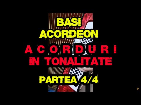 Bass Accordion - Chords in Key (part 4/4)