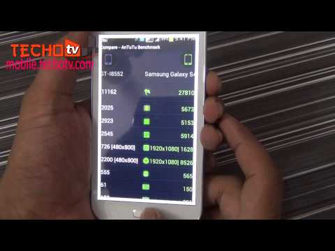 Samsung Galaxy Grand Quattro Benchmark and Comparison