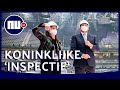 Koning 'inspecteert' bouw van Songfestival-podium in Ahoy | NU.nl