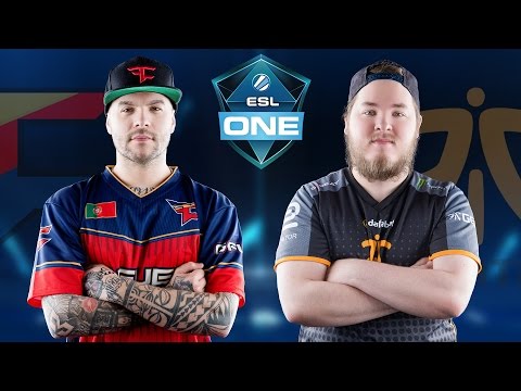 CS:GO - FaZe vs. Fnatic [Cache] Map 1 - ESL One Cologne 2016 - Group D Decider