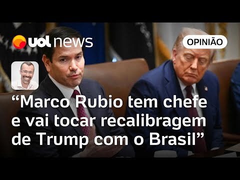 Trump dá guinada de posição sobre o Brasil e encarrega Rubio de recalibragem | Jamil Chade