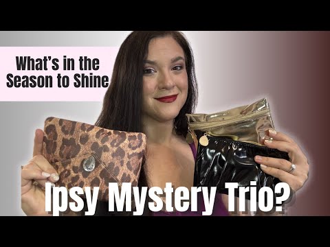 IPSY SEASON TO SHINE MYSTERY TRIO BUNDLE: What’s Inside the Three Bags?? 
