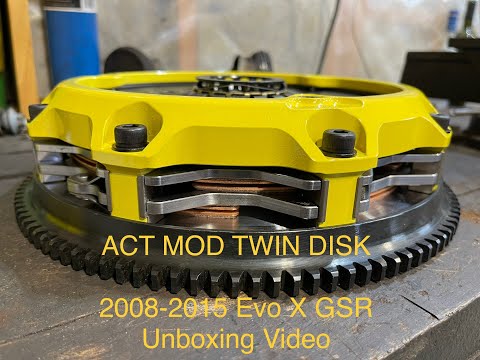 Evo X - Unboxing ACT MOD Twin Disk