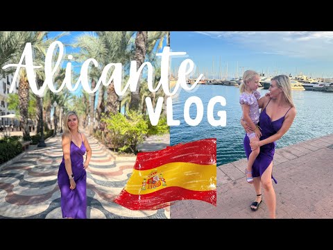 Alicante Spain Travel Vlog 🇪🇸☀️ August 2022 | Day 1