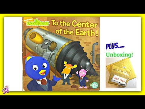 THE BACKYARDIGANS "TO THE CENTER OF THE EARTH" - Read Aloud Storybook for kids, children
