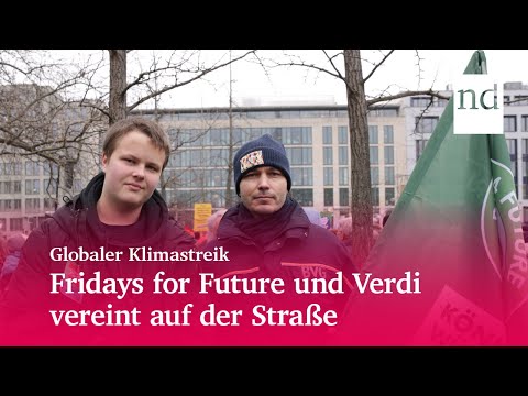 Globaler Klimastreik: Fridays for Future und Verdi vereint